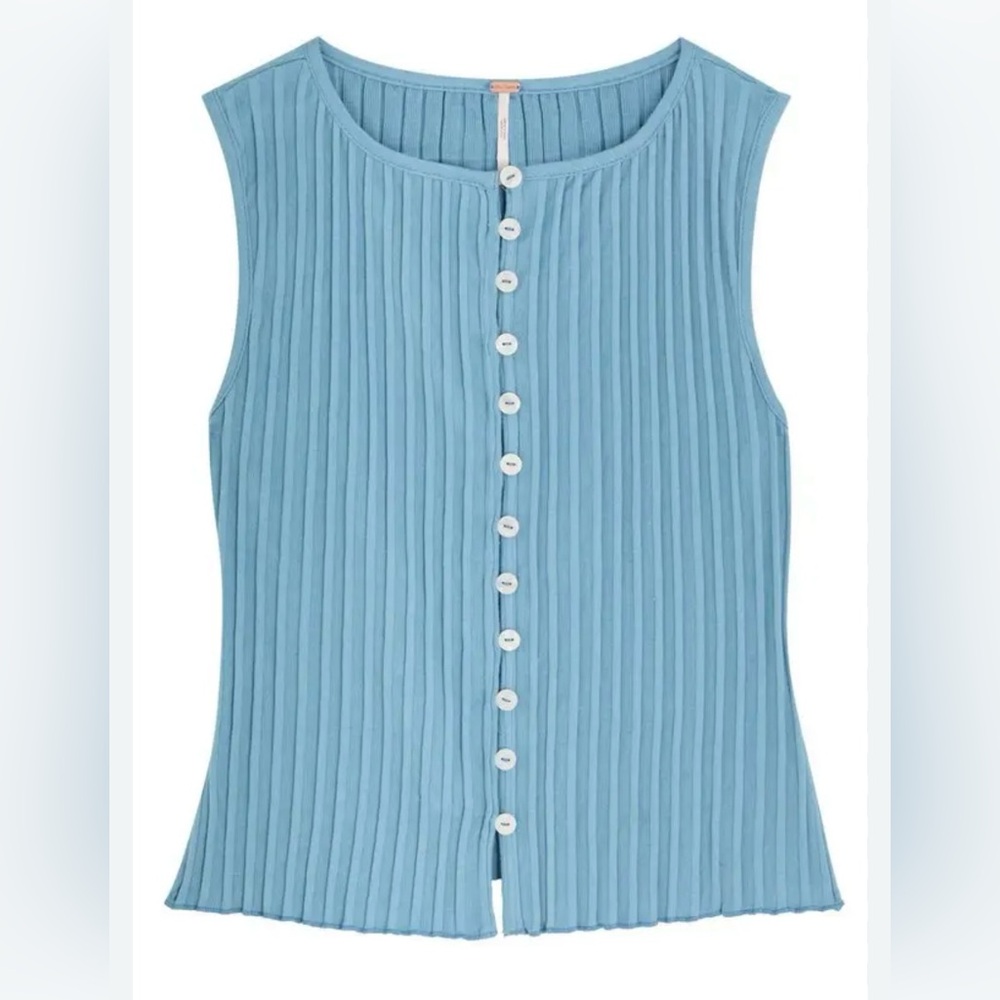 Free People Tilly Vest in the Ocean View